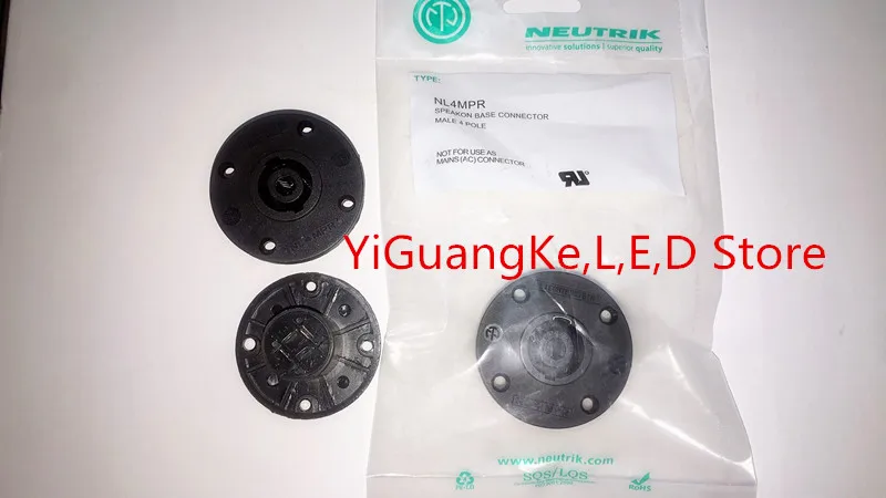 

20Pcs/Lot NEUTR1K NL4MPR Speakon type NL4FX SOCKET For 4 Pole Plug Male Audio