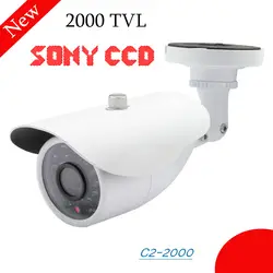 Pengbo Специальное предложение Главная Sony CCD 2000tvl с ИК-открытый пуля наблюдения Ночное видение инфракрасного CCTV Камера