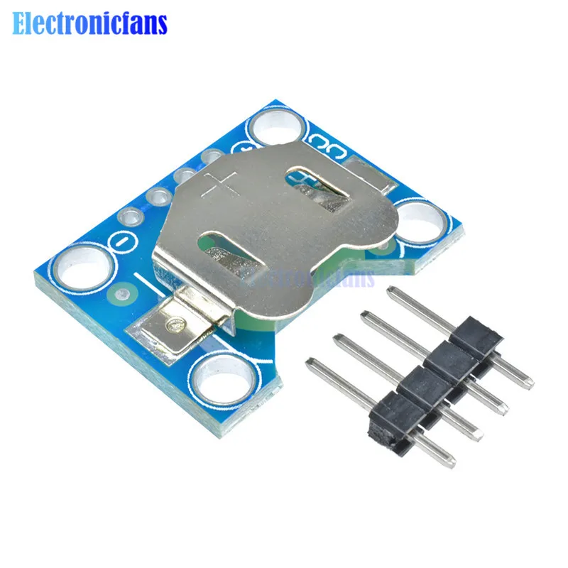 12mm Coin Cell Breakout Board Module Cr1220 Button Battery Socket For