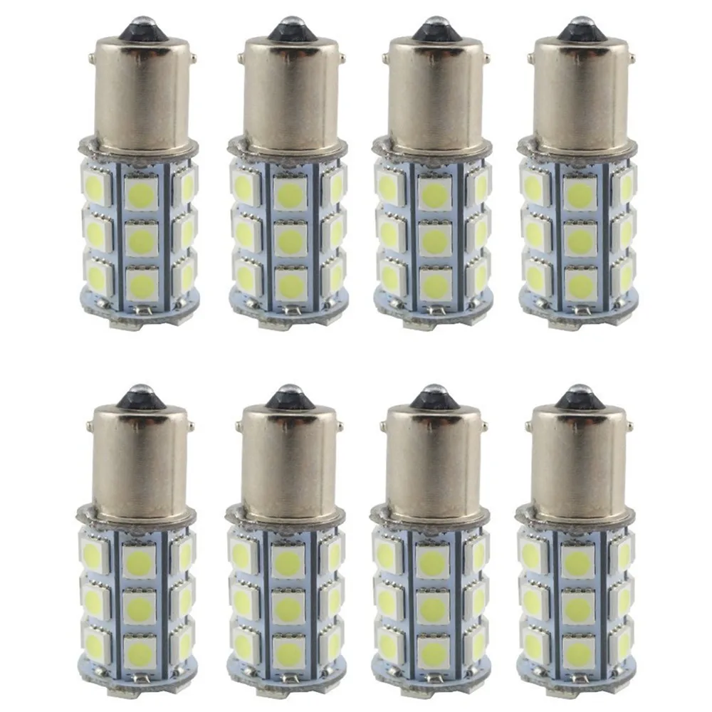 LED Car Bulb 1156 S25 Ba15s 1157 BAY15D 27SMD 18 27 SMD 18SMD 5050 Backup Signal Blinker Tail Light White Red Ice Blue Amber 24V