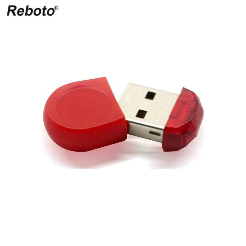 Reboto Красный usb флэш-накопитель 4 ГБ 8 ГБ 16 ГБ 32 ГБ 64 ГБ флеш-накопитель Новый мини флеш-накопитель легко обучающий Флешка u диск