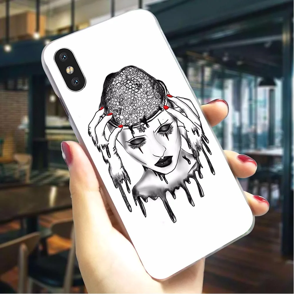 ТВ American Horror Story чехол для телефона чехол для iPhone 5S 5 SE 6 6S Plus/6 Plus/6 S Plus 7 8/7 8 плюс X XS XR Xs Max жесткий чехол с принтом - Цвет: K1021419