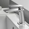 Basin Faucet Brushed Nickel Torneiras Bathroom Sink Faucet Single Handle Hole Faucet Basin Taps Hot Cold Mixer Tap Crane 9922 ► Photo 3/6