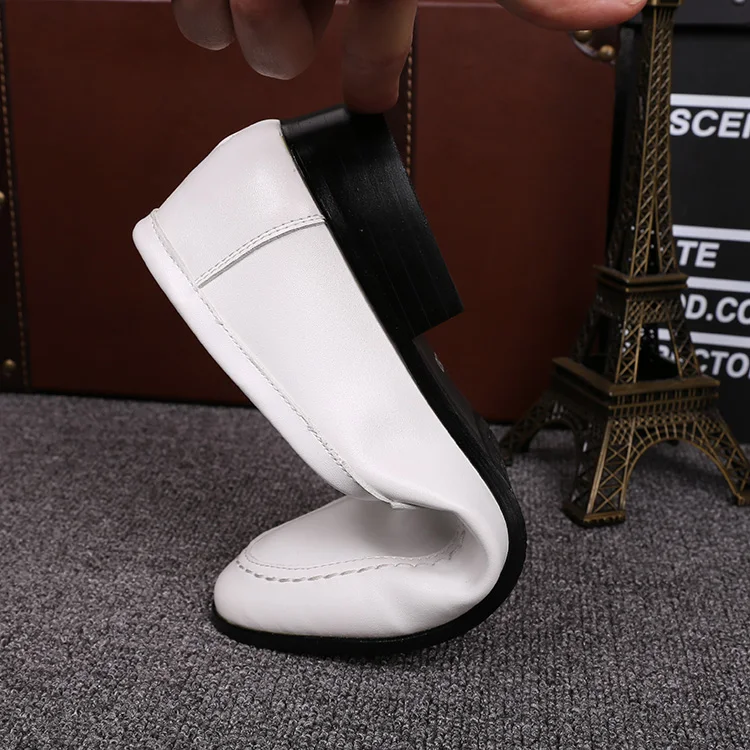 Planos Los Mocasines Blanco A Nuevo Boda 02 Hecha Cuero Vestir Hombres De Y Zapatos Mano 01 Fiesta Moda 6zzRAWZ