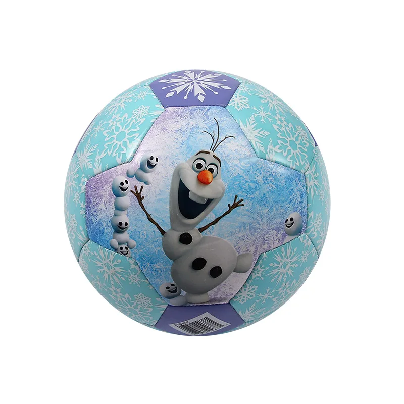 Football ball Cute Cartoon Portable Olaf Frozen pattern Kids girls Toys Soccer Ball best gift outdoor sports toy (1)