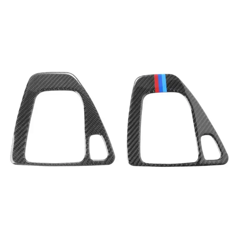 

VODOOL Glossy Carbon Fiber Gear Shift Box Panel Cover Sticker Car Auto Shift Lever Decoration Stickers Trim For BMW E90 E92 E93