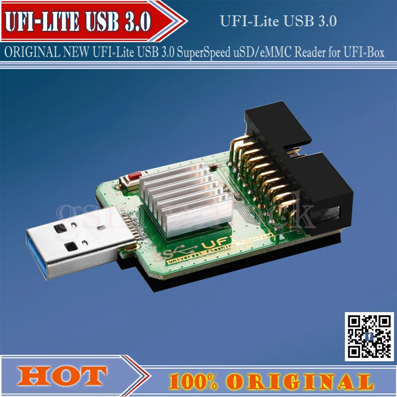 Gsmjustoncct Оригинальный Новый UFI-Lite USB3.0 SuperSpeed uSD/eMMC Reader для UFI-Box