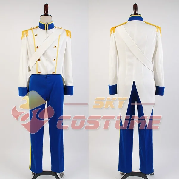 

The Little Mermaid 1989 Prince Eric Cosplay Costume Adult Men Uniform Halloween Costumes Full Set
