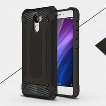 Крышка для Xiaomi Redmi 4 Shell Heavy Duty Прочный Гибридный Сотовый Телефон Case (пластик + ТПУ) для Xiomi Redmi 4 Мешок Мобильного Телефона