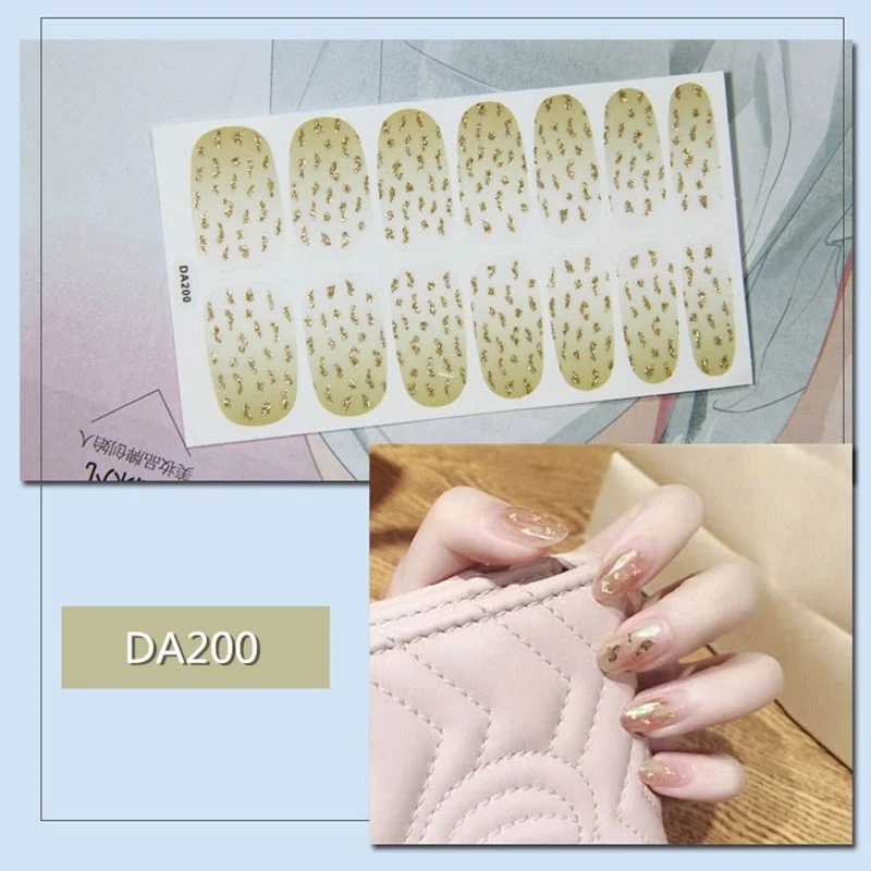 Леди KINDOM Фольга для ногтей стикер DIY водонепроницаемый ногтей Обертывания милый мультфильм шаблон роспись ногтей Дизайн ногтей для женщин(DA163-DA200