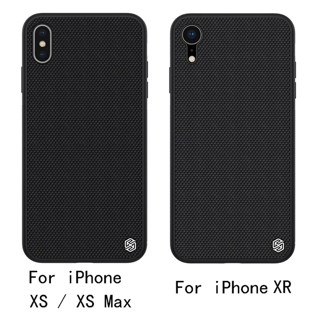 Nillkin Case for iphone XS Max / XR Textured Nylon fiber case back cover for iphone XS / XS MAX durable non-slip Thin and light 2
