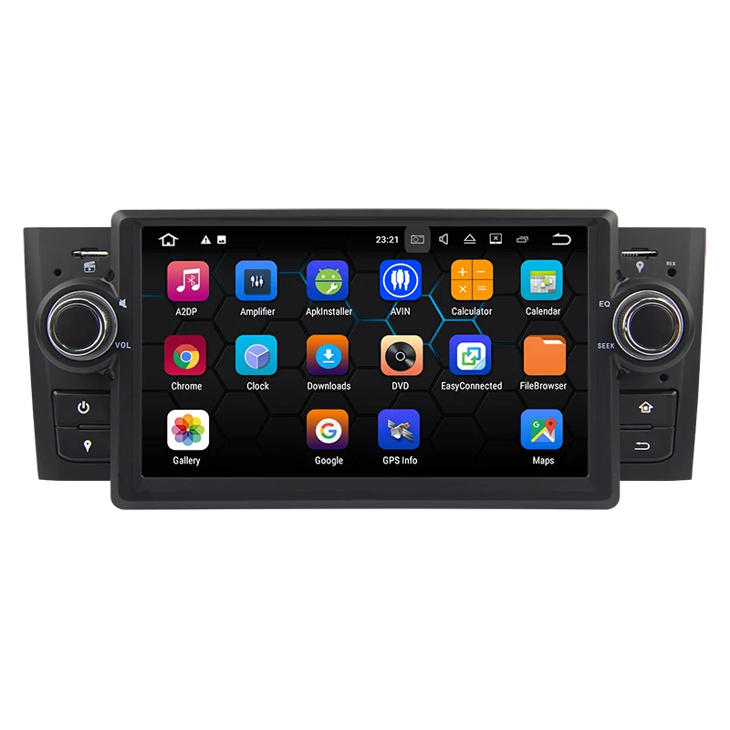 Best Android 9.0 Car DVD Player For FIAT Linea car radio GPS stereo with bluetooth wifi 2G RAM 1