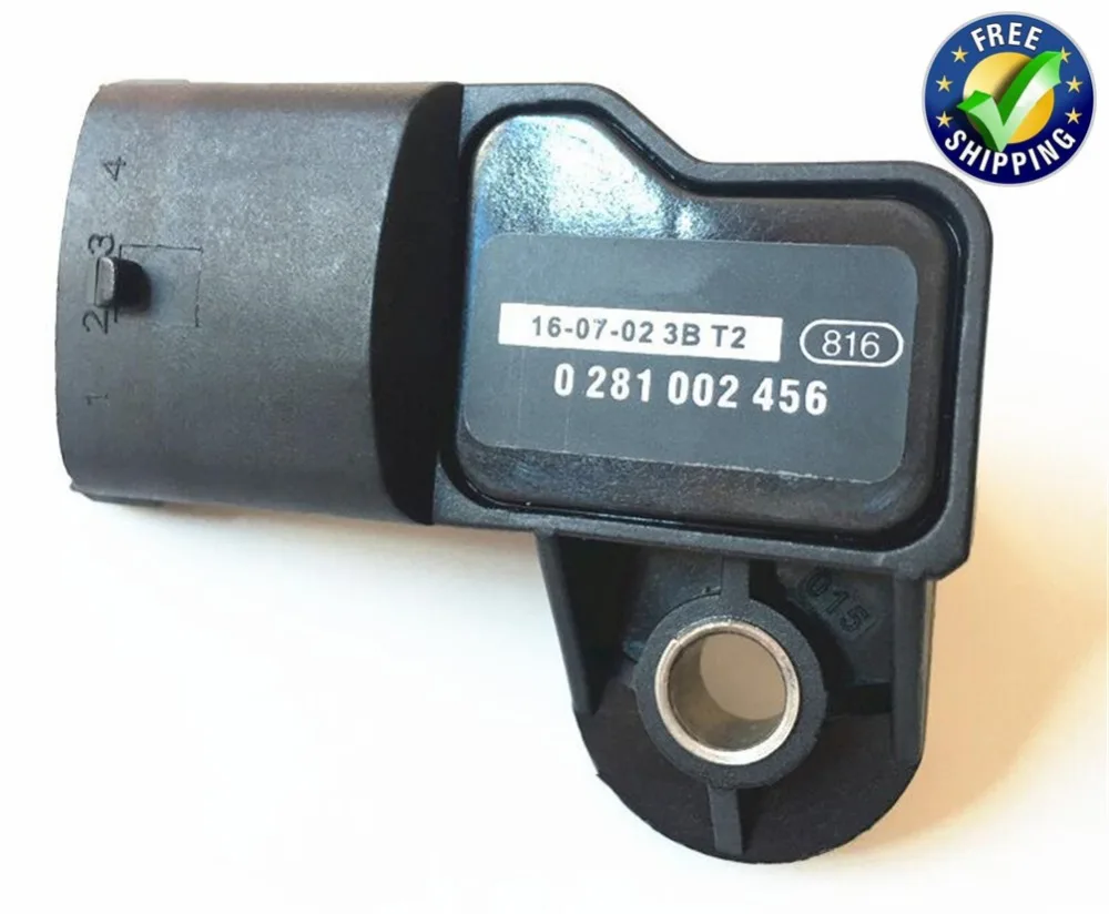 Pack of 1 Brand New Intake Air Pressure Sensors 0281002456 0 281 002
