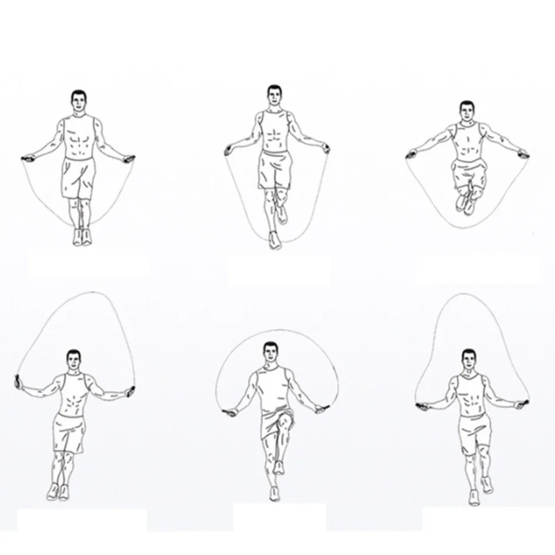 Новый Фитнес Скакалка профессиональной подготовки регулируемый кабель высокого Скорость скакалки быстрого шарикоподшипники тренажерный