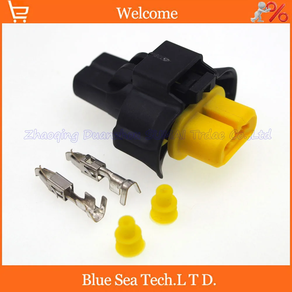 20 sets 2Pin female Auto connector,Auto lamp holder for H11,H8 fog