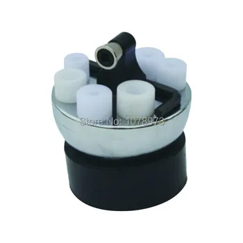 

New Arrival Jewelry Making Tools Stainless Steel Ring Holder with Half Engraving Block with 7 Sleeves