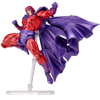 

Revoltech Series NO.006 Magneto PVC Action Figures Collectible Model Kids Toys Doll 15cm