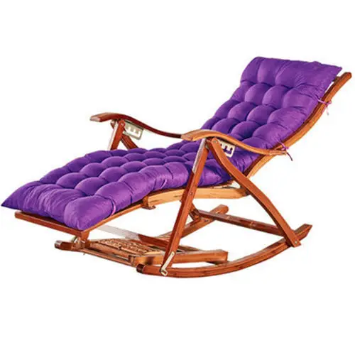 Бамбуковое откидное кресло, складывающееся на ланч-брейк, для сна, для дома, для лета, для балкона, Крутое кресло, для отдыха, сидя, складывающееся, для взрослых, легкое кресло WF601913 - Цвет: 07