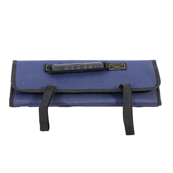 Многофункциональный Оксфорд холст Рыхлители ролл Роллинг ремонт Утилита сумка практическая с ручками для переноски 3 цвета - Цвет: Синий