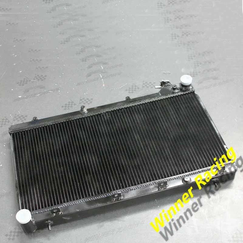 Aluminum radiator /& fans for Subaru Forester EJ25 EJ22 IMPREZA 1998-2002 MT