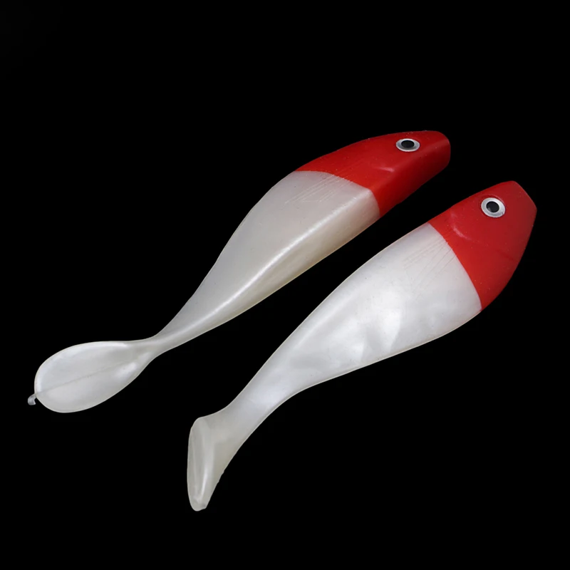 

2pcs 6.2g/9cm Soft Fish Bait Fishing Lure Shad 3D Eyes Soft Tiddler Swimbaits
