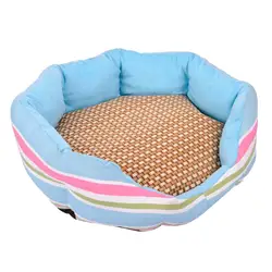 Новые удобные собака летний спальный коврик кровать щенок кошка собачка охлаждающая подставка подушка Jan3