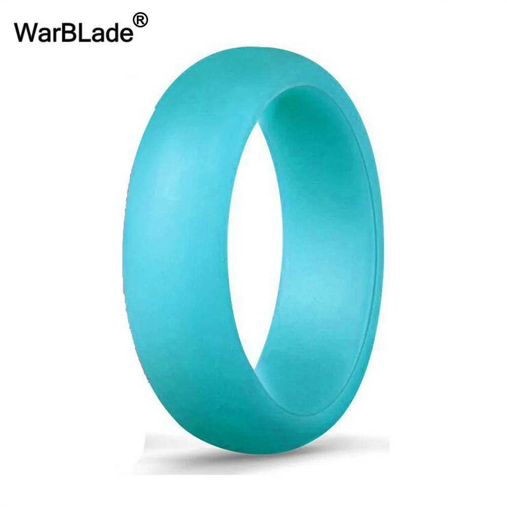 

4-10 Size Hypoallergenic Crossfit Flexible Sports Silicone Finger Ring 5.7mm Food Grade FDA Silicone Ring For Women wedding Gift