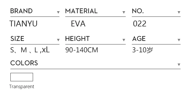 Прозрачный водонепроницаемый детский непромокаемый плащ EVA прозрачный пластиковый дождевик Толстовка для собак уличная туристическая дождевик для детей