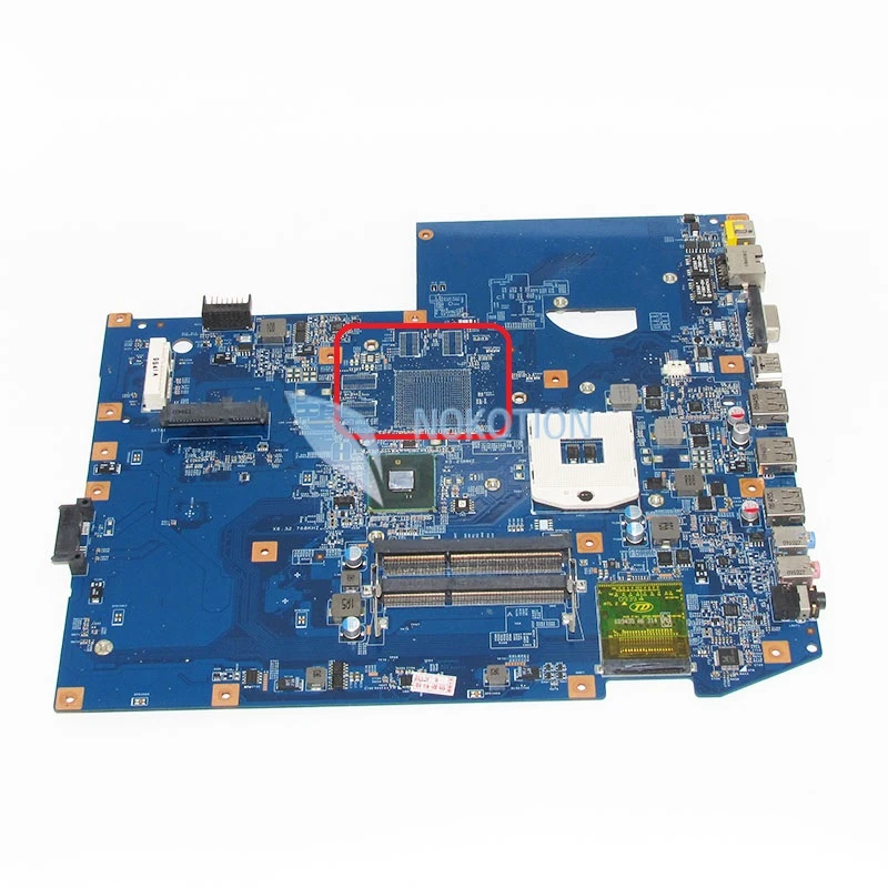 NOKOTION MBPLY01001 MB. PLY01.001 материнская плата для ноутбука Acer aspire 7740 PC основная 48.4GC01. 011 HM55