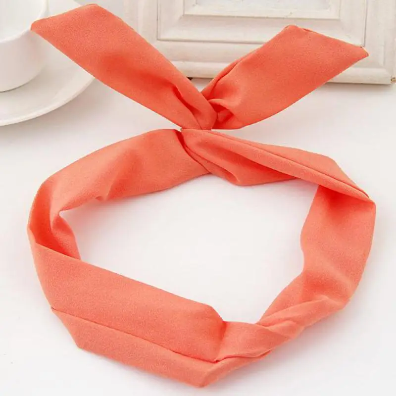 

Deepom Headband Hair Accessories For Women Hair Bow Knot Hairband With Rabbit Ear Fashion Head Band Cheap Wholesale Hair Scarf