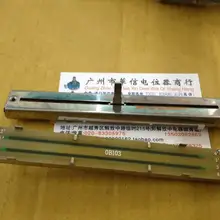 [Белла] 128 мм смеситель фейдер Презентация потенциометра B10K Одноместный чувствовать себя хорошо ручки 15 мм с Rails- 10 шт./лот