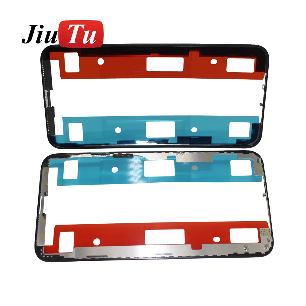 

Screen Frame Bezel For iPhone X XS XS Max Middle Frame With Adhesive Sticker LCD Replacement Parts