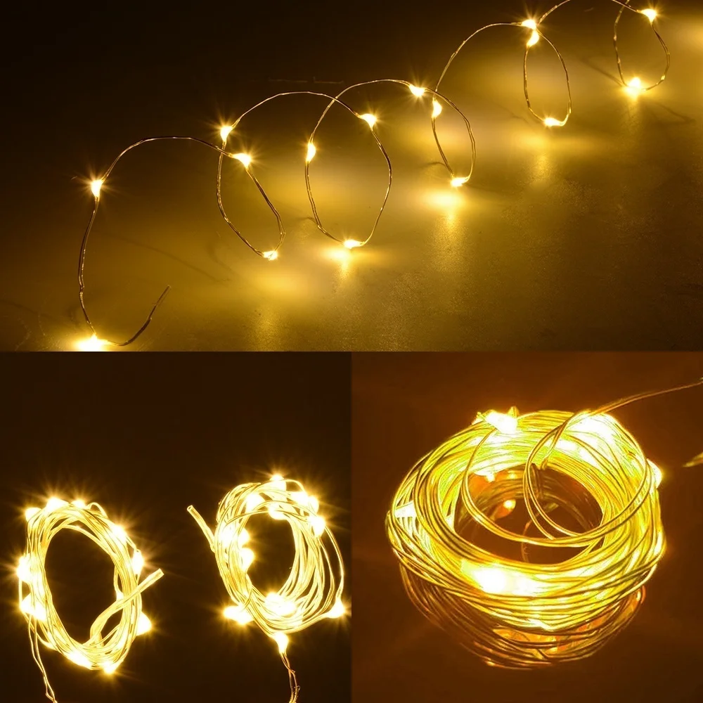 5/10 шт 2 м 20LED бутылка для вина пробковый свет 3 фута медная проволока Фея теплая