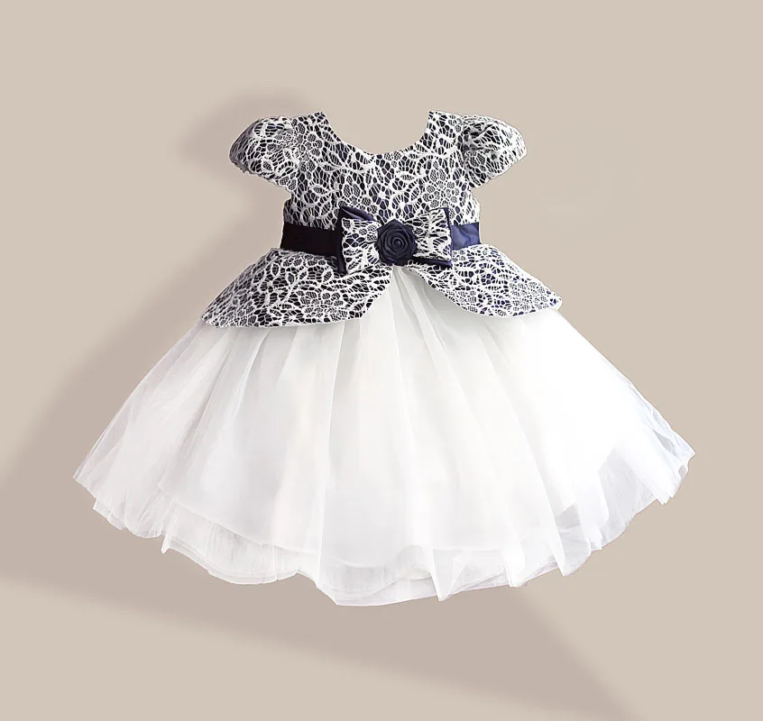 Кружевное платье с цветочным принтом платья для настоящих принцесс с юбкой-пачкой шелковым ремнем представлено в трех цветах леопардовое нарядное платье для девочек 1-6 лет