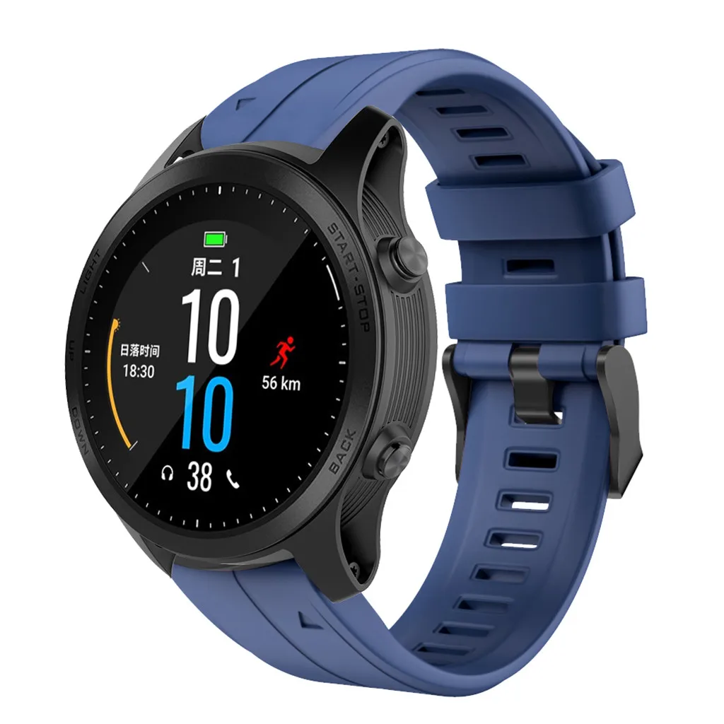 Силиконовый браслет мягкий для Garmin Forerunne спортивный силиконовый ремешок сменный Ремешок Браслет для Garmin Forerunne 945 625