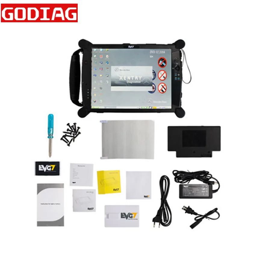 

New EVG7 DL46/HDD500GB/DDR2GB Diagnostic Controller Tablet PC EVG7 DL46 DL46 Diagnostic Controller (Can works for BMW ICOM)