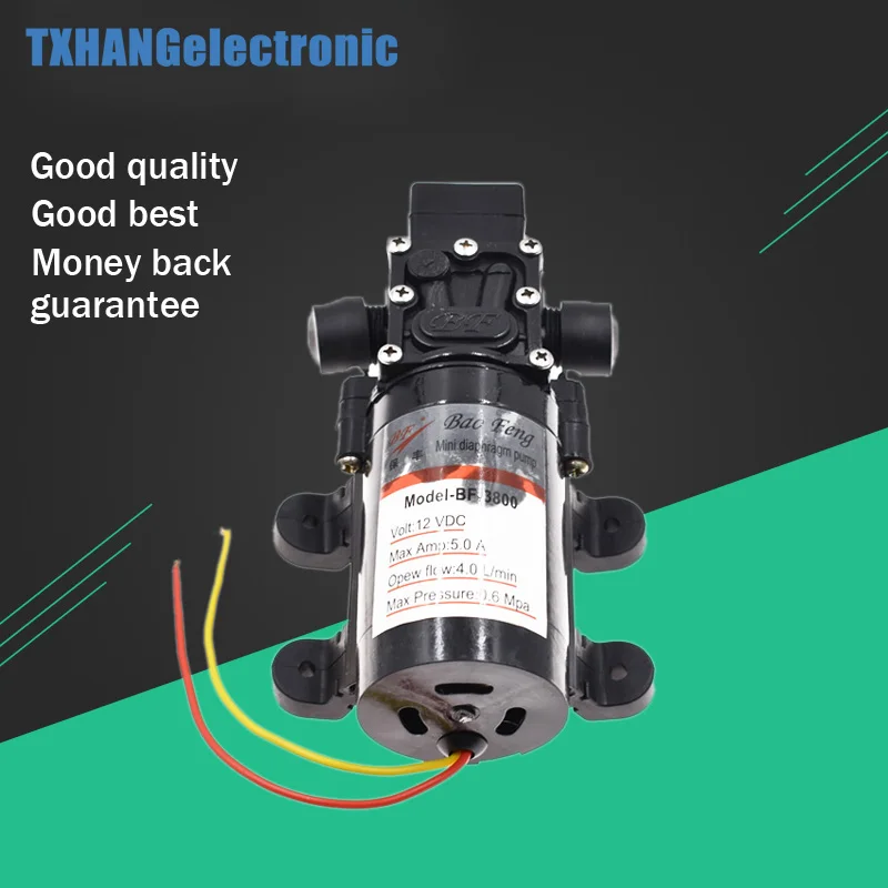 

DC 12V Self-priming Booster Diaphragm Water Pump Automatic Pressure Switch