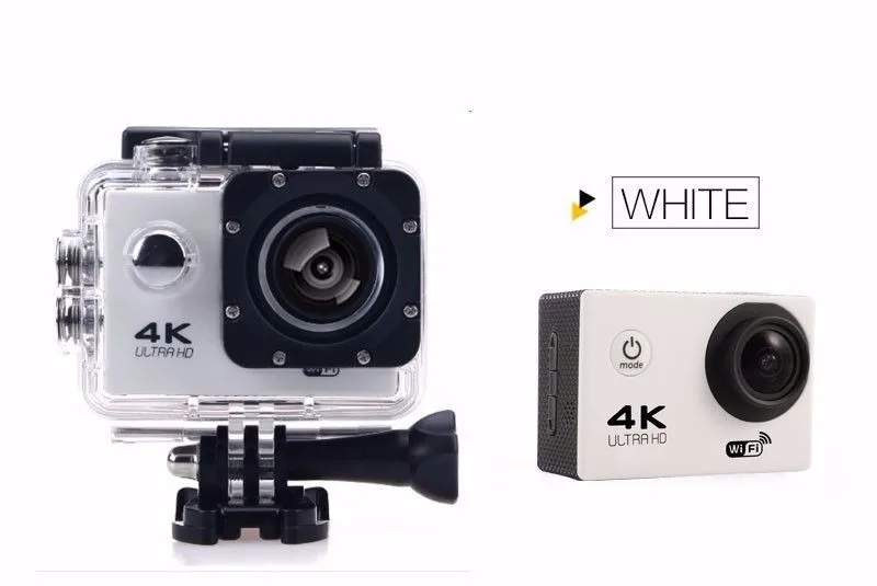 Для HD Mini Wifi Yi 4 K Action Go Pro Камера Подводная Водонепроницаемая цифровая видеокамера Открытый шлем Экстремальный спортивный велосипед микро камера