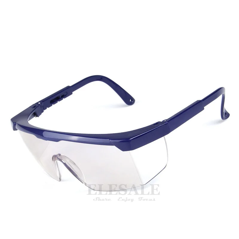 Высококачественный ветер пыль защитные очки анти-ударные анти-брызги защитные очки для промышленной безопасности работы Велоспорт сварки - Цвет: Синий