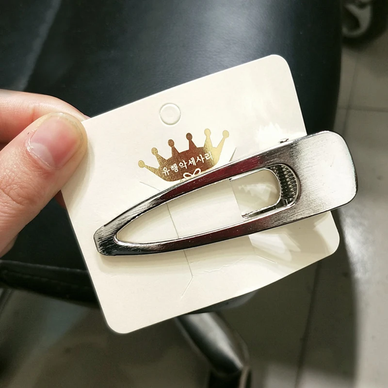 1PCS Women Metal Pearl Hair Accessories Simple Hair Clips Minimalist Sweet Wind Hairpins Barrette Headwear Hair Styling Tool