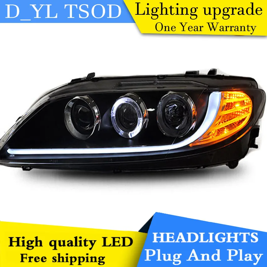 D_YL Car Styling for Mazda 6 Headlights 2004 2012 Mazda 6 LED Headlight