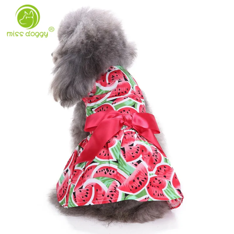 Милое платье принцессы с принтом щенка Camisole Mascotas Cachorro Perros Para Perros Одежда для собак