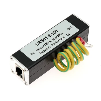 

Protection device Lightning Arrester Network RJ45 Surge Protector SPD for 100M Ethernet Network