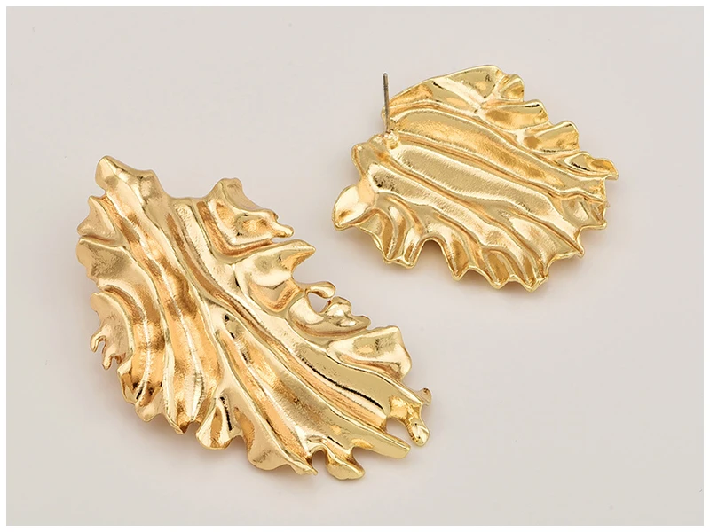 Leaf Stud Earrings (2)