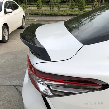 

Car Styling Black Spoiler ABS Plastic Material Primer Color Rear Boot Trunk Wing Rear Roof Spoiler For Toyota Camry 2018 2019