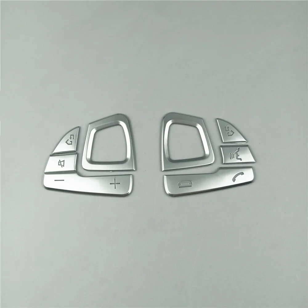 Кнопки рулевого колеса автомобиля, декоративные наклейки с блестками для Mercedes Benz E Class W213-18, внутренние модифицированные наклейки
