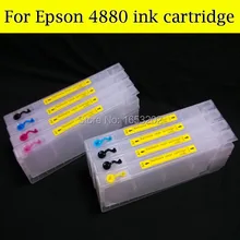 300 мл пустой чернильный картридж для Epson Stylus Pro 4880+ чип Resetter для Epson 4880