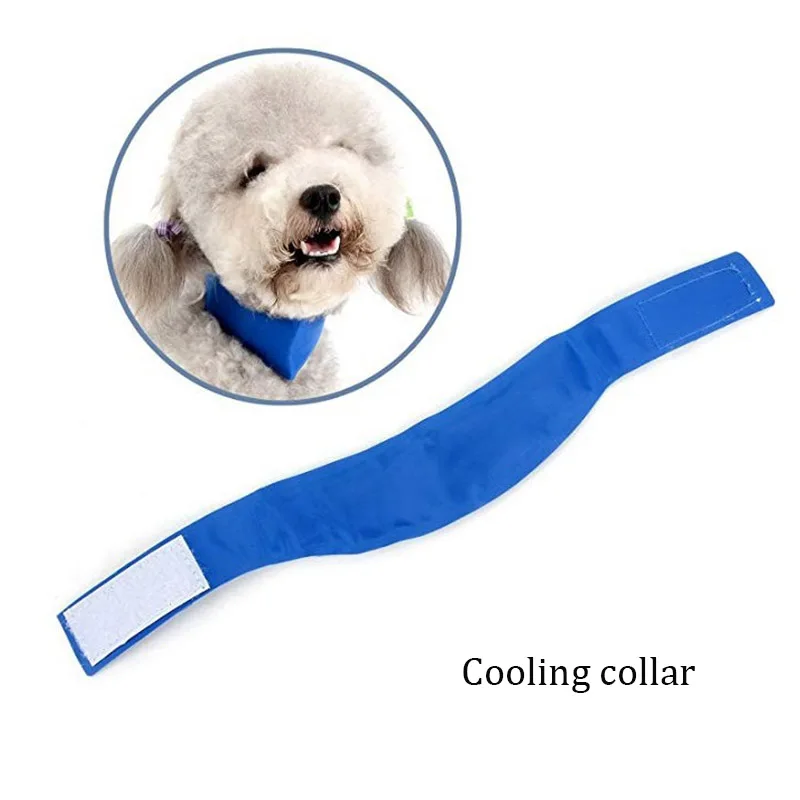 Pet Cooling Collar Dog Prevention Summer Sunstroke Personality Necklace