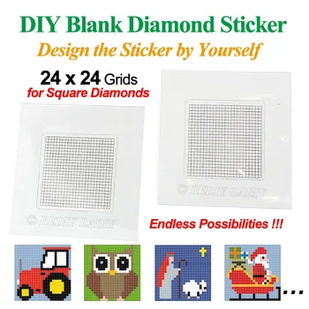 

Diamond Painting Plein 24x24 DIY Diamond Sticker Full Square/Round Diamond Mosaic Pixel Art Hobby & Crafts Diamond Embroidery