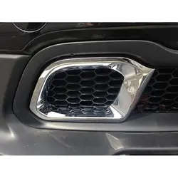 ABS Chrome Аксессуары Для Jeep Cherokee KL 2014 2015 2016 2017 2018 автомобиля Глава Передняя бампер air выпускная рама крышка отделка